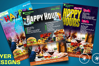 design urgent flyer, leaflet and booklet