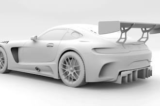 do 3d car modeling for 3d printing and games development