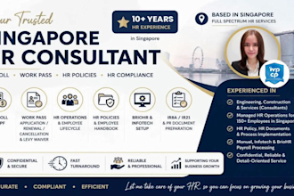 provide singapore HR support for your startup or sme