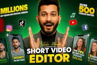 edit engaging youtube videos for you
