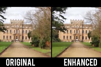 enhance and upscale your low quality video to high quality
