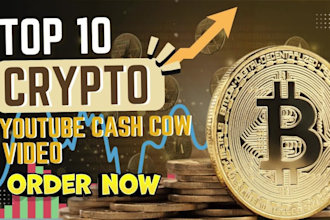 create high quality finance, luxury and cash cow youtube videos for monetization