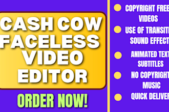 create faceless youtube videos
