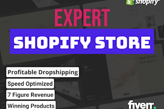 customize profitable shopify website or shopify store design