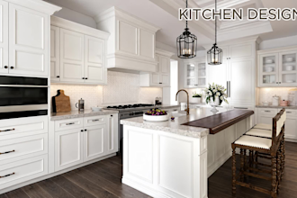 design kitchen interior and provide detailed technical drawings