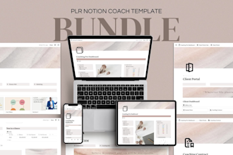 send a notion coaching template with private label rights