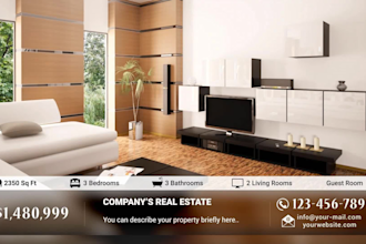 make real estate listing promotional marketing video