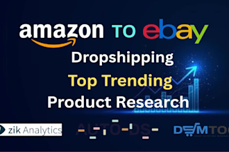 amazon to ebay dropshipping top listings