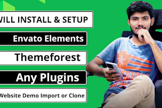 urgently install envato elements, themeforest themes, wordpress templates,