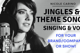 record your jingle, advertisement, theme song, intro