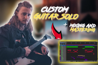 record a professional guitar solo
