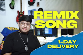 be your edm ghost producer for remix high quality track