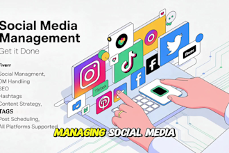 pro social media manager content dm SEO and growth