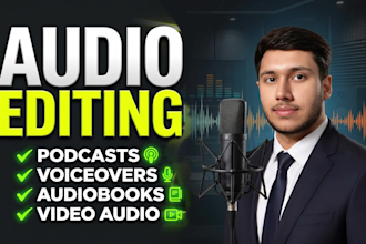 edit clean fix and enhance your audio with noise reduction