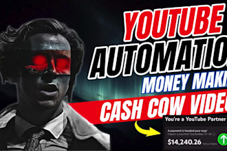 setup your youtube automation channel business and create cash cow videos