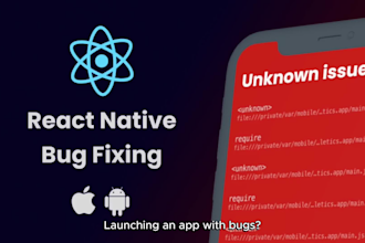 fix bugs on your react native app