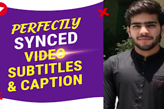add perfectly synced subtitles  captions to your video