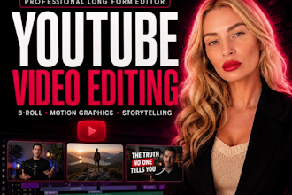 edit long form youtube videos professionally