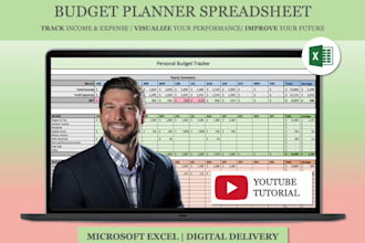send a personal finance budget excel spreadsheet
