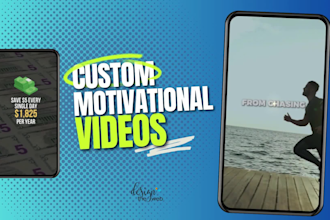 create motivational videos, speech, quotes, tips