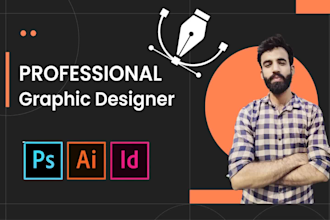 do any adobe illustrator,photoshop and indesign work