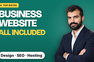 build your small business website with SEO, hosting and maintenance included
