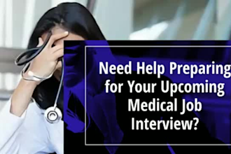 be your nurse or medical job interview coach
