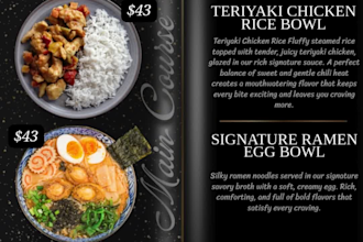 design restaurant menu designs for your restaurant