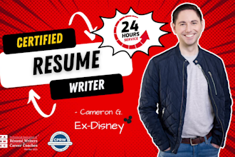 deliver a 24 hour professional resume writing service