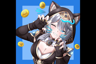 draw anime illustration and character art for fan art and pfp