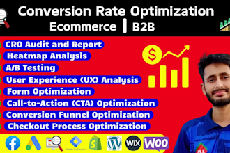 expert cro audit, boost conversion rate optimization using ga4 hotjar or clarity