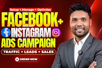 run high profitable facebook ad campaign, meta ad, fb advertising lead and sales