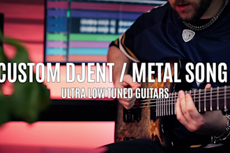 write and produce your djent or metal song