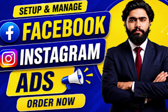 setup and manage facebook ads campaign, instagram ads, fb or meta ad marketing