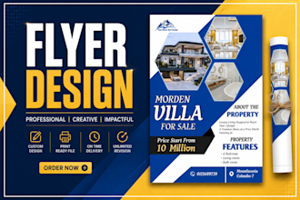 design a  business flyer