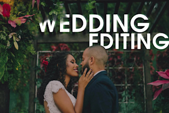 do wedding video editing