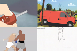 transform your video into 2d animation rotoscope