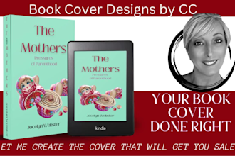 create a professional amazon book cover design