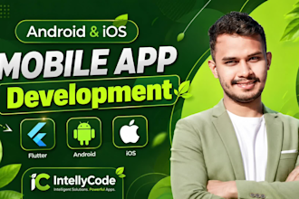 do mobile app development as an expert flutter developer