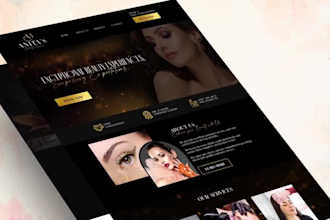 create a custom wordpress website with UX UI design and SEO optimization