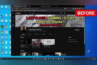 create, design and optimize your youtube channel