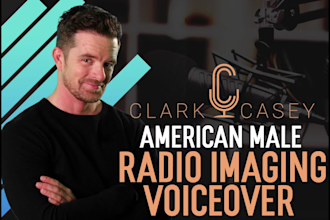 record american male radio imaging voice over