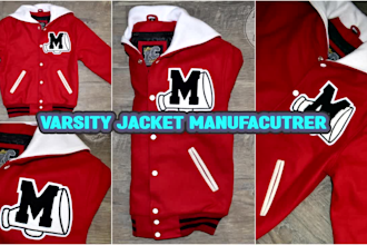manufacturer custom varsity jacket letterman jacket bomber jacket