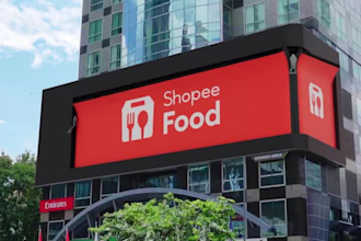 design 3d anamorphic animation billboard animation led screen ads food animation