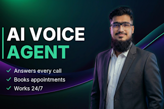 build an ai voice agent that answers calls and books appointments