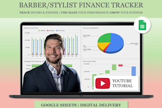 send you a barber and stylist financial tracker spreadsheet