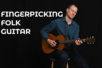 record custom pro fingerpicking guitar for your project