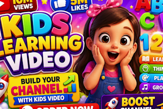 do kids learning videos, animation for kids, nursery rhymes, kids videos