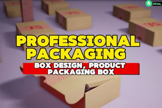 do product box design mailer box, subscription box, amazon packaging box design