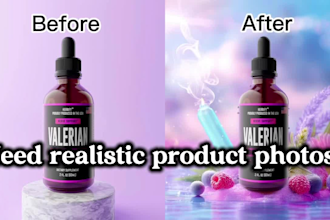 create ai generated product photos, mockups, and lifestyle images